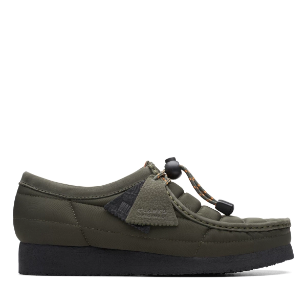 Wallabee Khaki Quilted