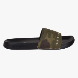 Steve madden leather online slides