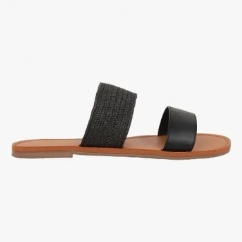 Steve madden leather online slides