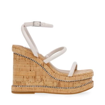 Steve madden white wedges new arrivals