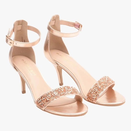 Madden girl brycee sandals best sale rose gold