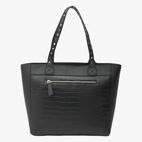 Buy Hush Black Isla Leather Scoop Tote Bag from Next USA