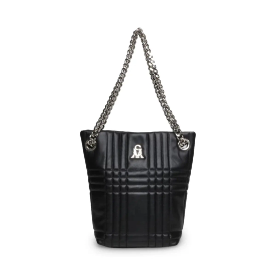 Buy Hush Black Isla Leather Scoop Tote Bag from Next USA