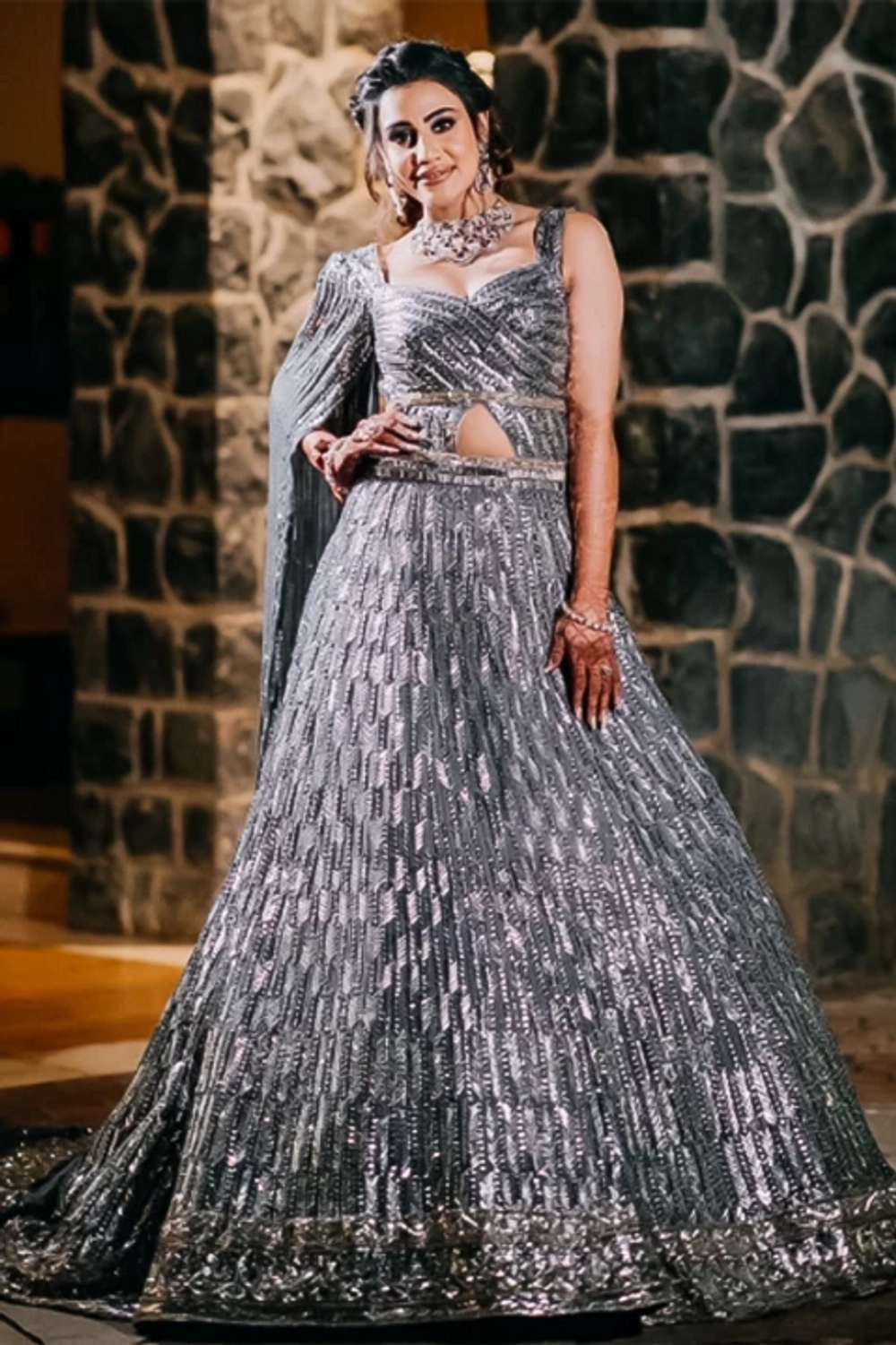 Bride: Deeksha Pandey in our Showstopper Nooraniyat Gown
