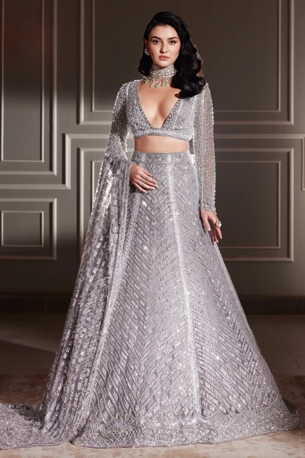 Manish malhotra reception gowns online