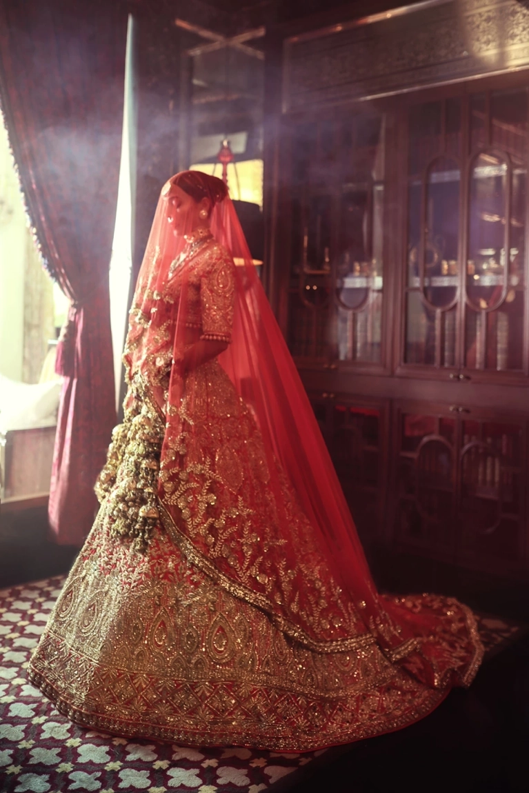 Zardozi bridal lehenga cheap