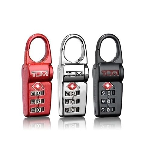 Tsa Lock Box Set Of 3 Black, Silver, Red