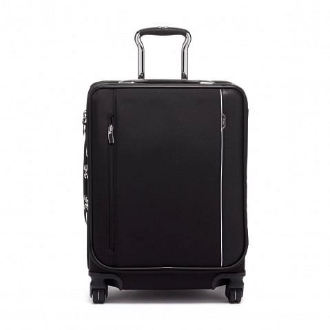 Continental Dual Access 4 Wheeled Carry-On Black