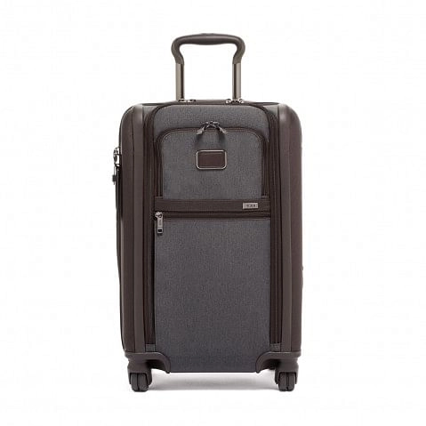 International Dual Access 4 Wheeled Carry-On Anthracite