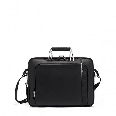 Hannover Slim Leather Briefcase