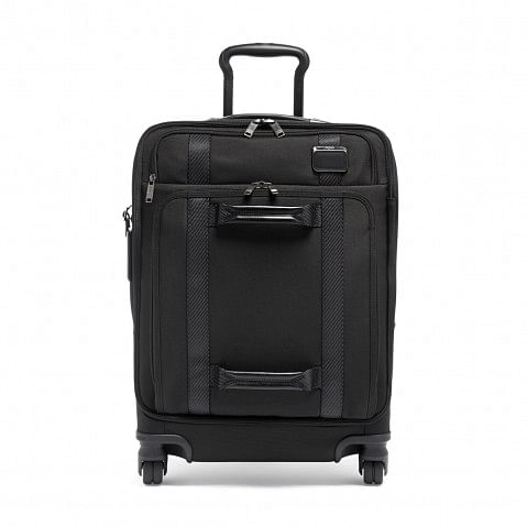 Continental Front Lid 4 Wheeled Carry-On Black