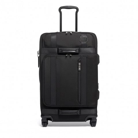 Short Trip Expandable 4 Wheeled Packing Case Black