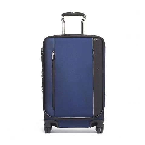 International Dual Access 4 Wheeled Carry-On Navy
