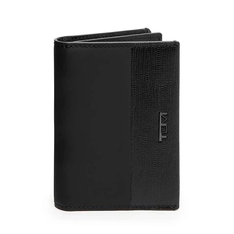 NASSAU SLG GUSSETED CARD CASE || Tumi©