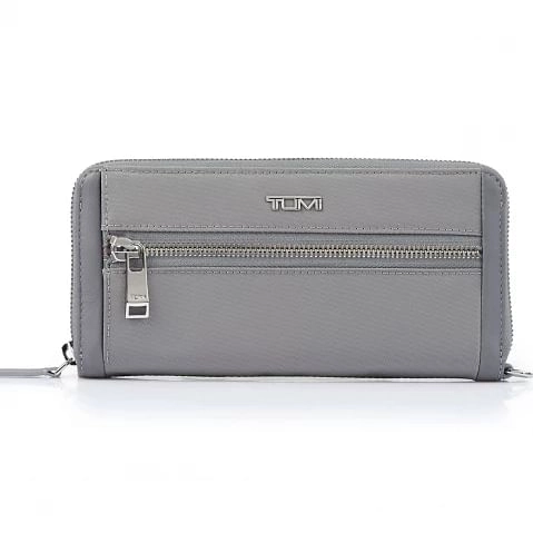 Zip-Around Continental Wallet Fog