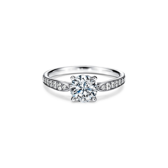 Kwiat | The Kwiat Setting Engagement Ring with a Princess Cut Diamond and  Pavé Split Band in Platinum - Kwiat