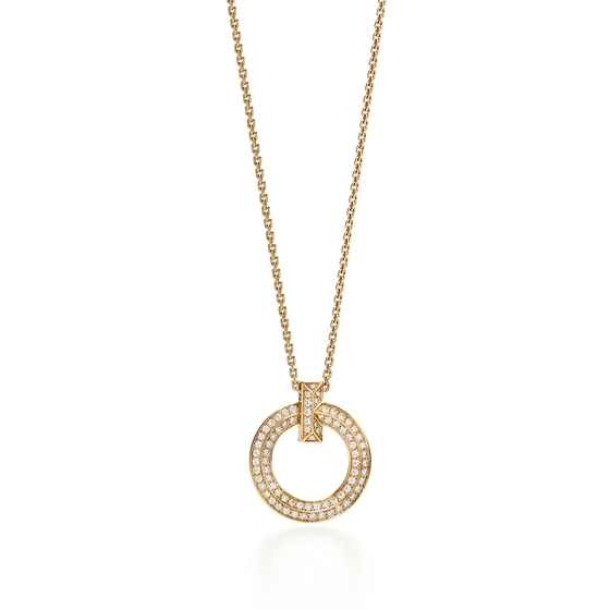 Tiffany & Co Gold Diamond x Choker Necklace