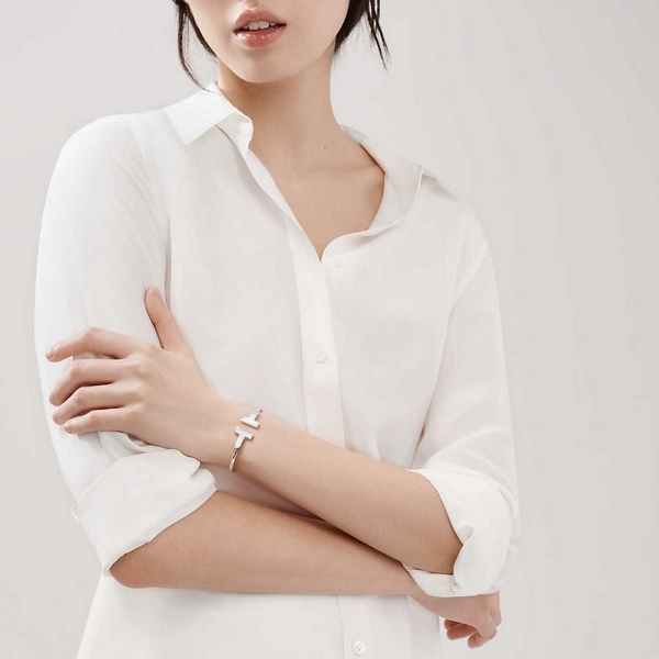 Wide Wire Bracelet