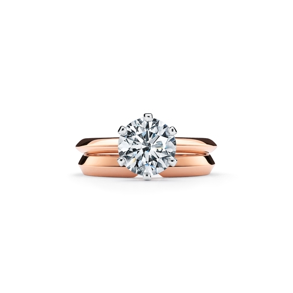 Setting Engagement Ring in 18k Rose Gold