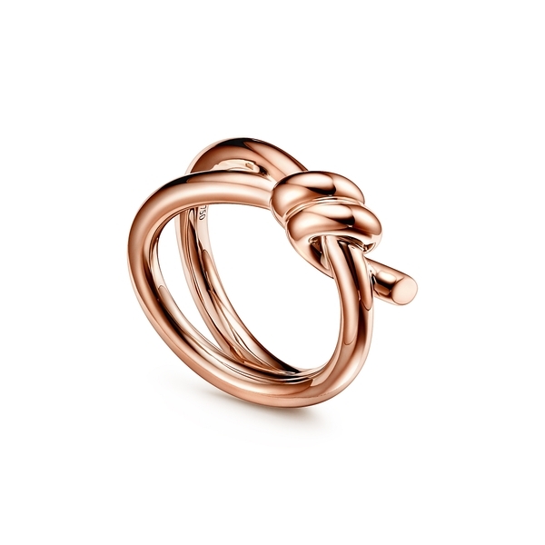 Double Row Ring in Rose Gold