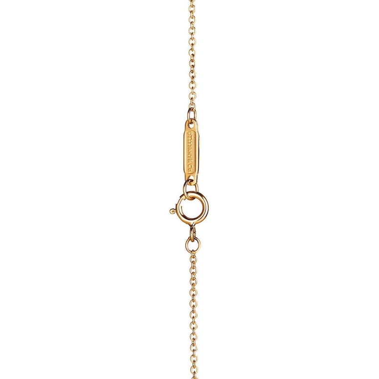 Tiffany & Co. T Smile Pendant with Diamonds in 18k Rose Gold 0.10 CTW |  myGemma | Item #130007