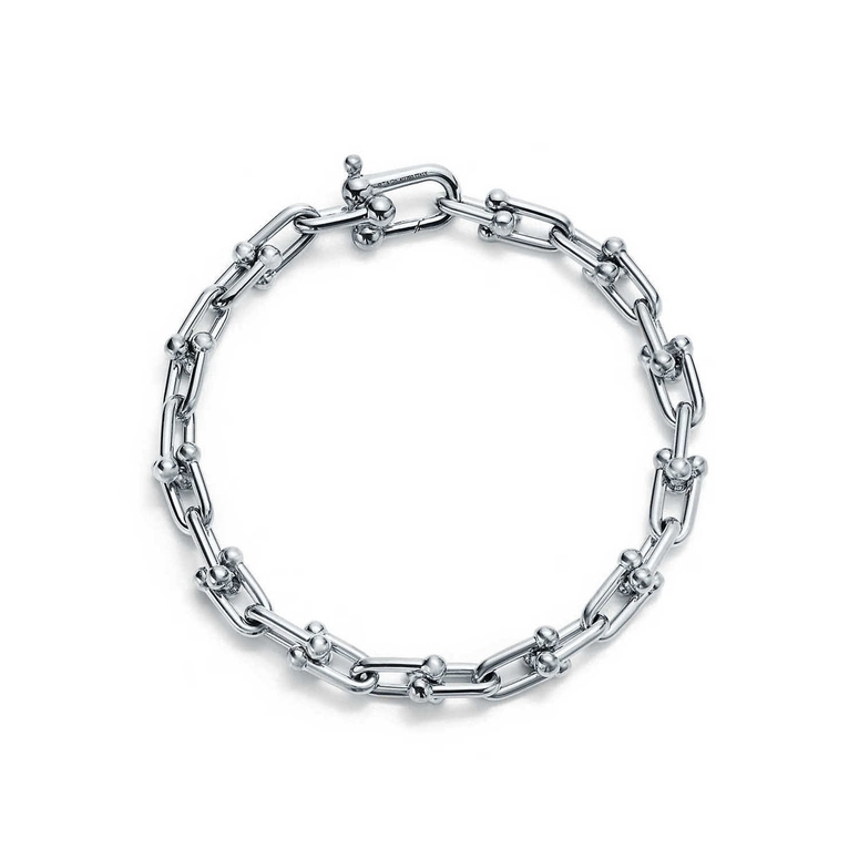 Tiffany & Co heart links bracelet sterling silver 925 750 18K from Japan |  eBay