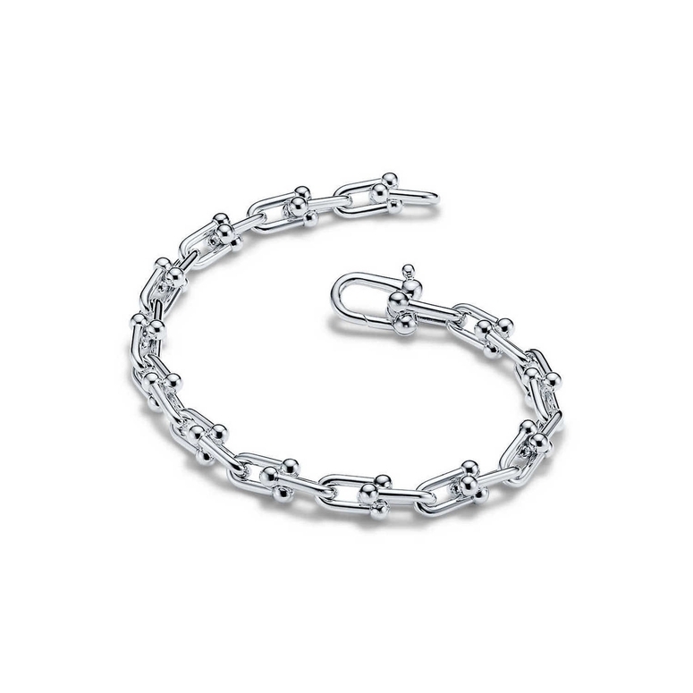 Tiffany & Co. Sterling Silver Medium Oval Clasping Link Bracelet | eBay