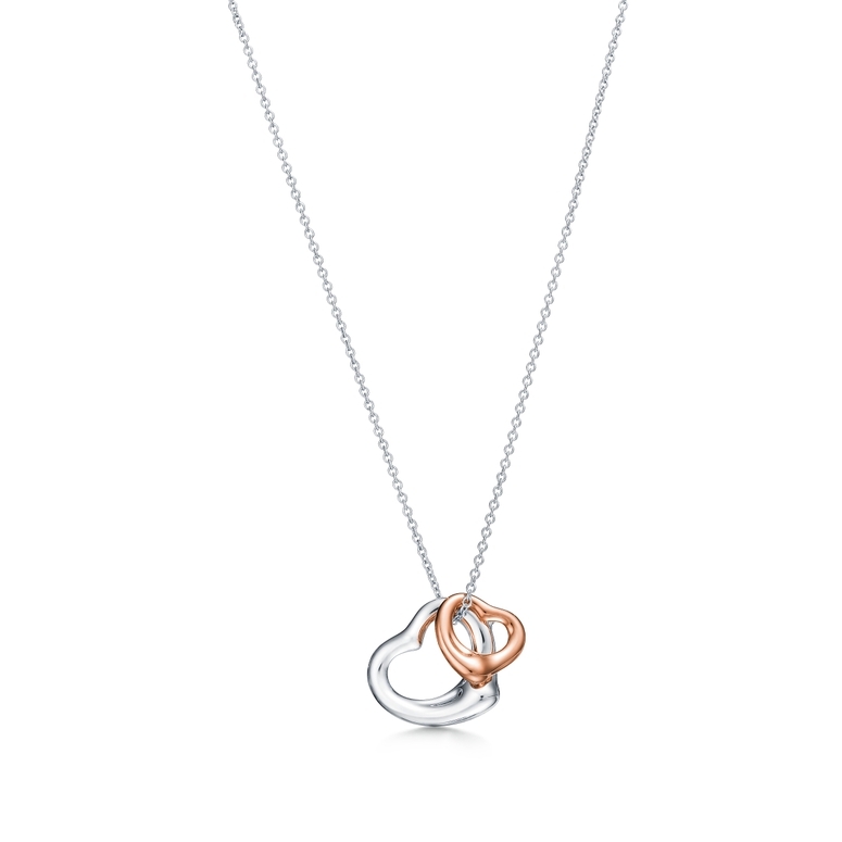 Tiffany & Co - Tiffany & Co Elsa Peretti Open Heart Necklace on Designer  Wardrobe