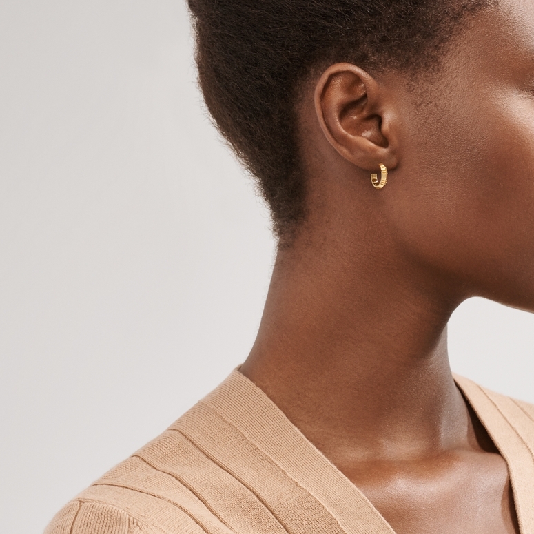 Golden Mini Hoop Earrings – GIVA Jewellery