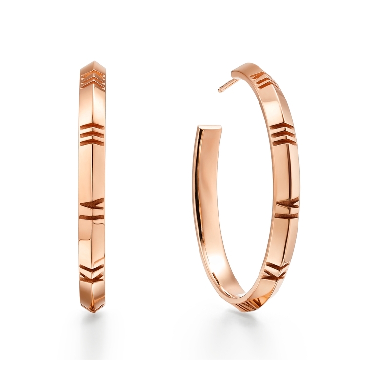 9ct Rose Gold Silver Filled 10mm Twist Hoop Earrings – Shiels Jewellers