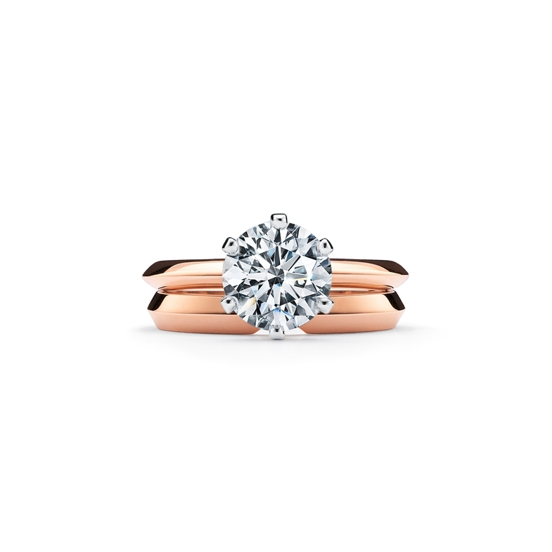 14Kt Rose Gold Bridal Engagement Rings - S3862TCFB-14KT-ROSE – Tenenbaum's  Jewelry