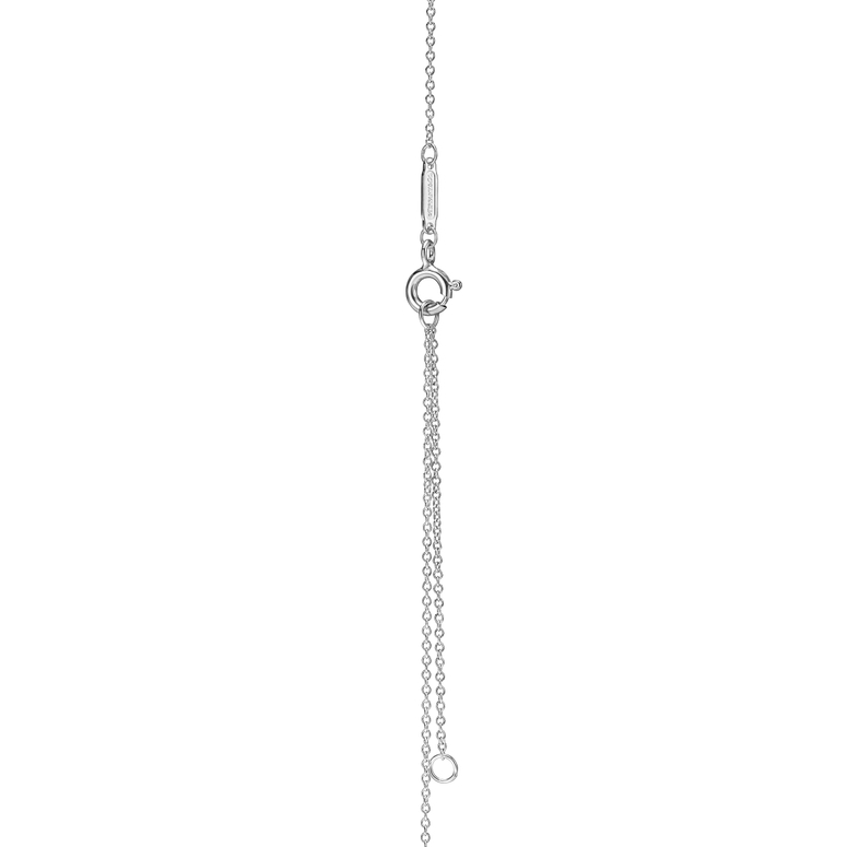 Tiffany & Co. Sterling Silver Elsa Peretti Open Heart Necklace - Yoogi's  Closet