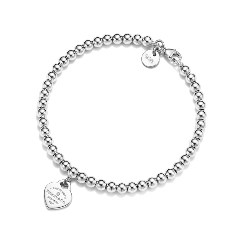 Tiffany HardWear Ball Bracelet in Silver 10mm Beads - 7.25