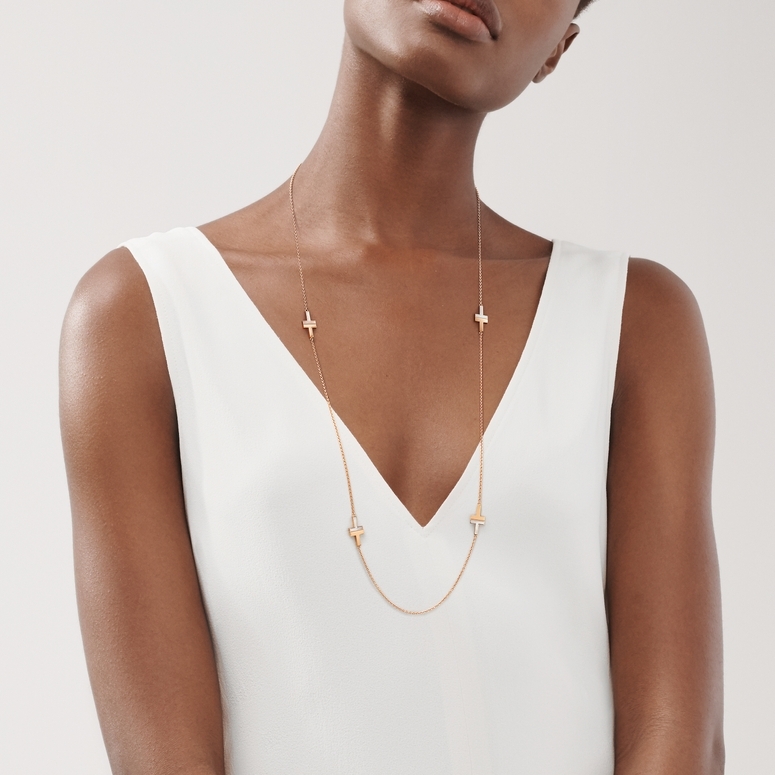 Necklaces & Pendants | Tiffany & Co. Tiffany T Extra Large Smile Pendant In  18K Rose Gold. * Stian Fjelldal