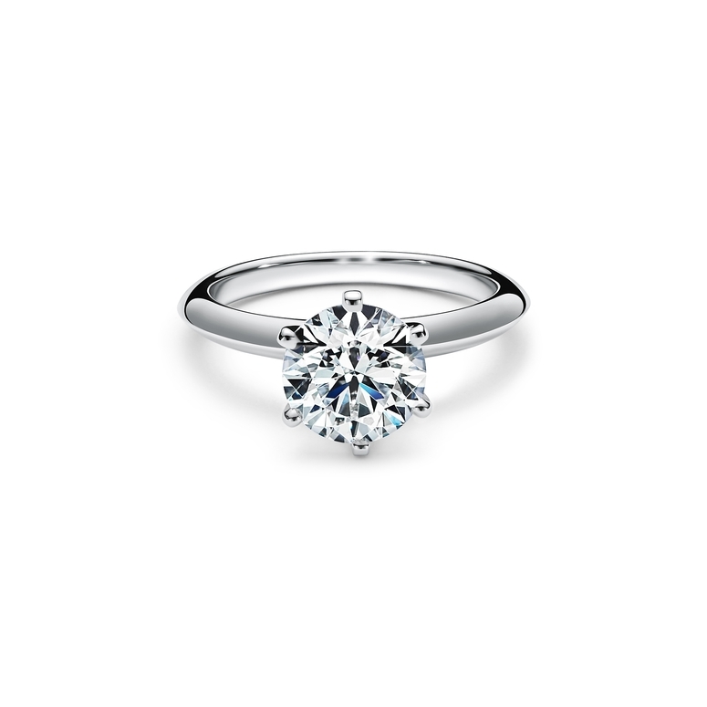 Tiffany & Co Platinum Round Diamond Engagement Ring 2.05 CT I VS2 $54K NEW  | eBay