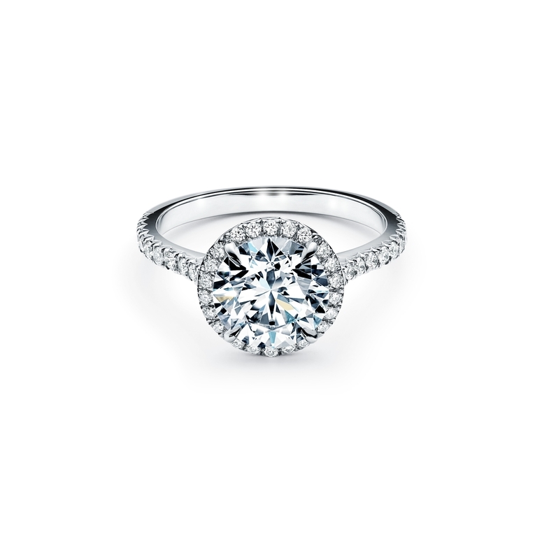 Tiffany & Co. Platinum Round Brilliant and Emerald Cut Diamond Band –  Imperial Jewellery