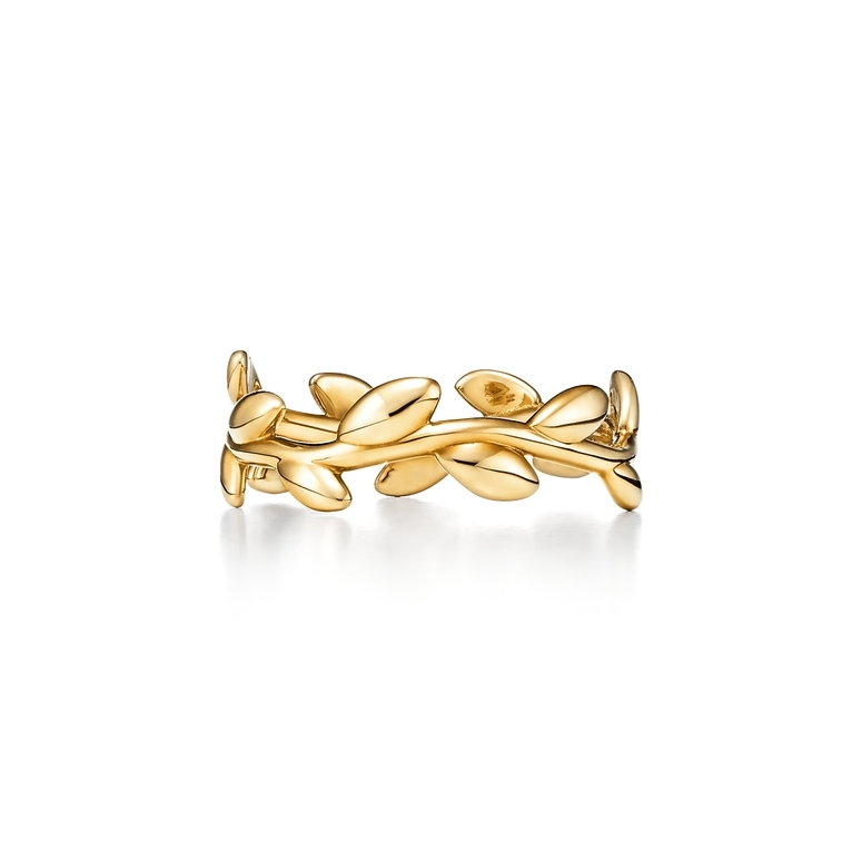Greek Leaf Ring, Gold Leaf Ring, Adjustable Ring – Evileyefavor