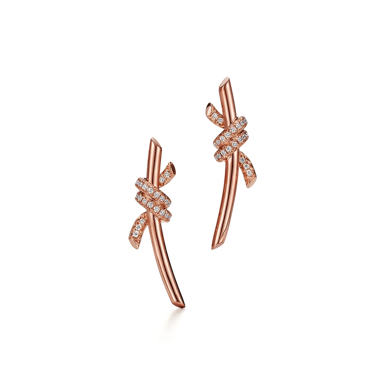 Twisted bow clip-on earrings-Gold-Silver-Women-Fashion Jewelry-gift-by  Karine Sultan
