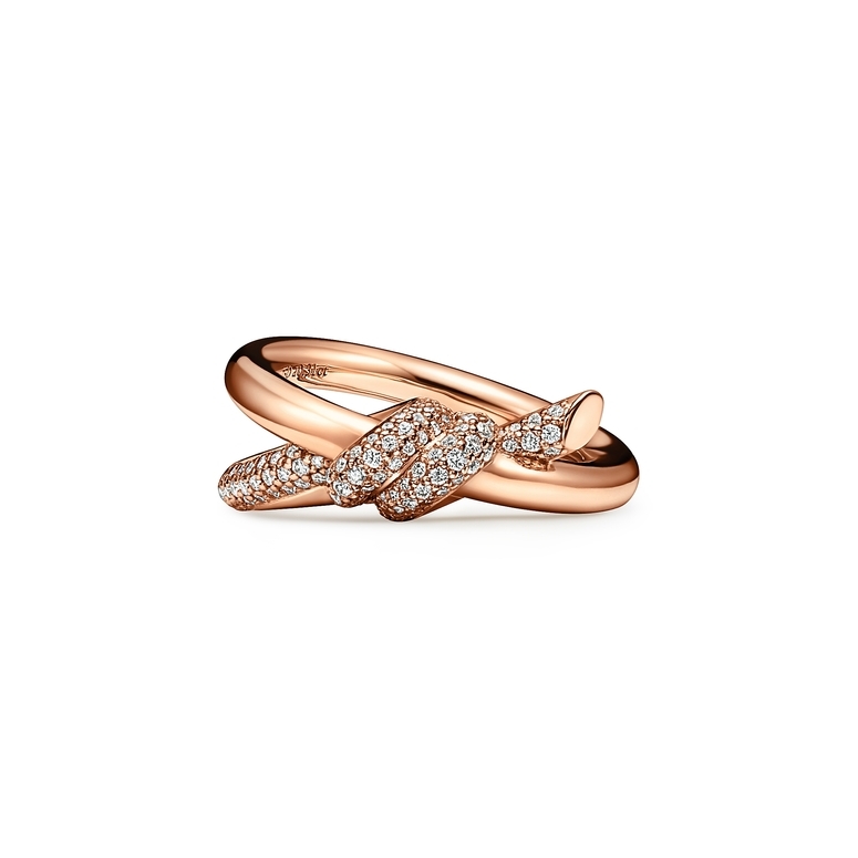 Tiffany & Co. Signature X Cross Ring Size 6 Silver & 18K Gold w/Box & Pouch  | eBay