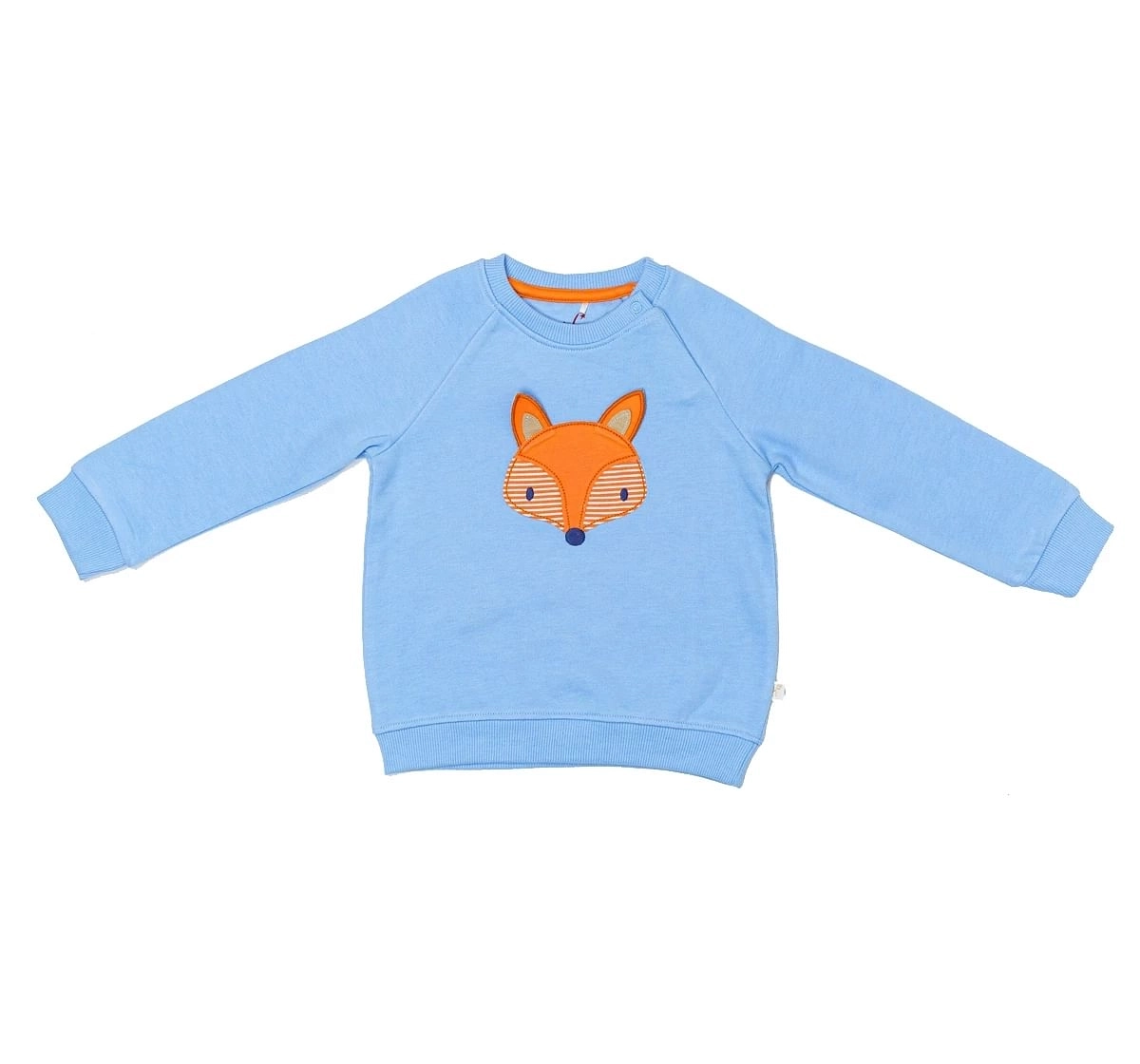 H by Hamleys Boys Full Sleeve Sweatshirt Fox Design Blue