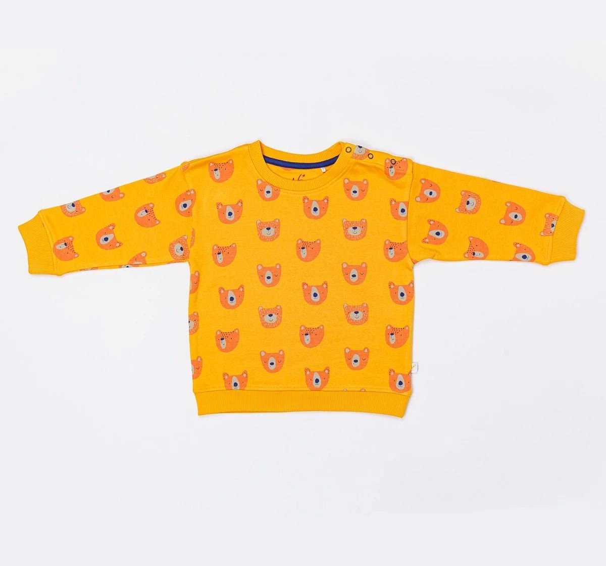 H by Hamleys Boys Full Sleeve Sweatshirt Bear Design Multicolor
