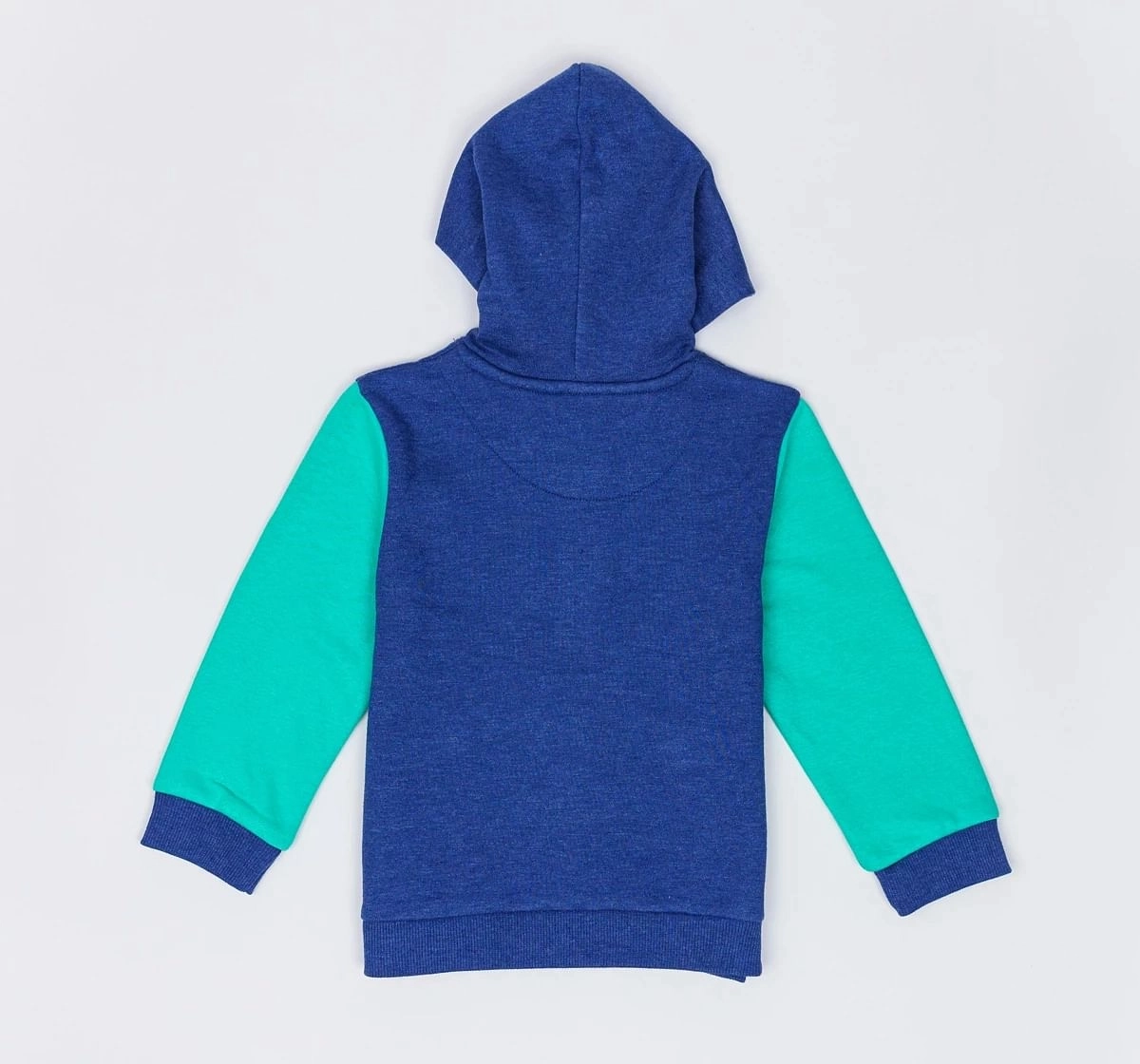 H by Hamleys Boys Full Sleeve Sweatshirt Hooded 3D Bear Pocket Multicolor