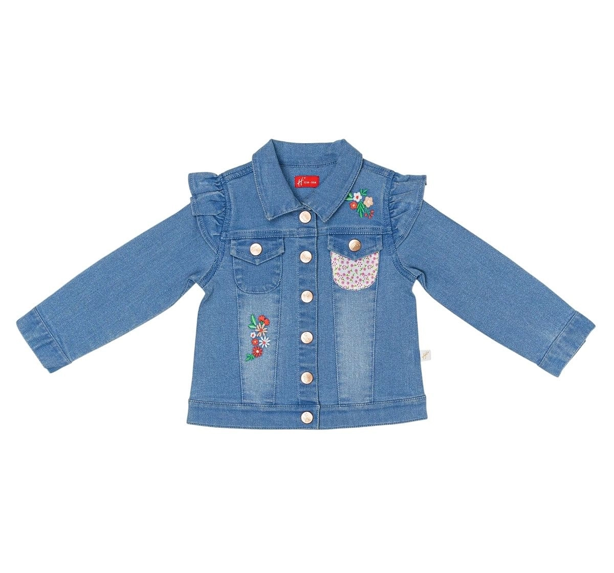 Stylish Jeans Jacket and Jeans Pant set for girls