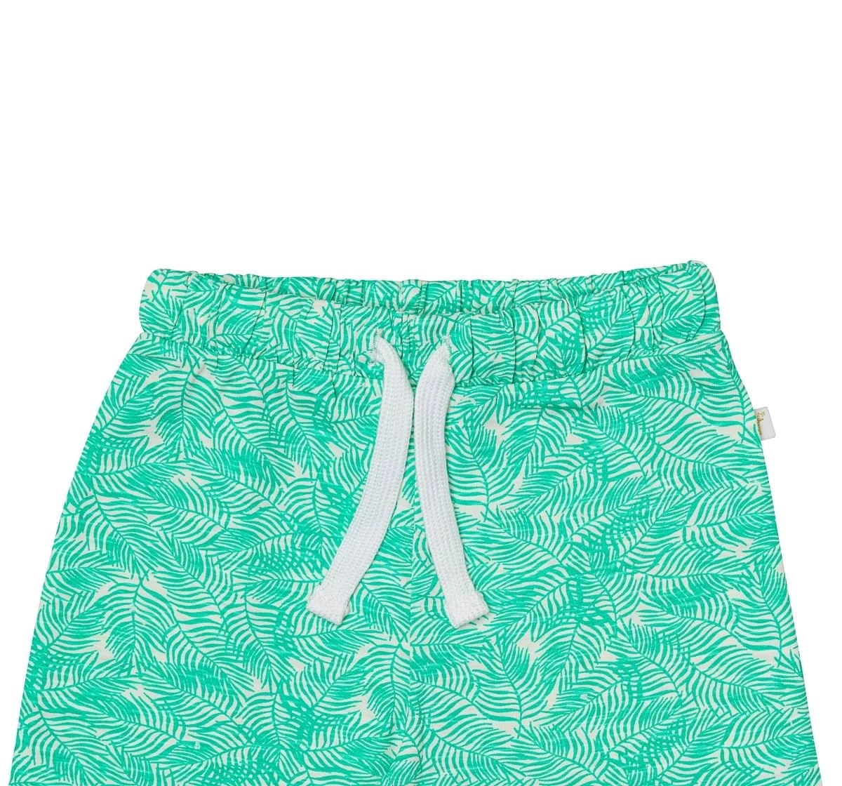 H by Hamleys Boys Shorts Leaf Print-Green Multi
