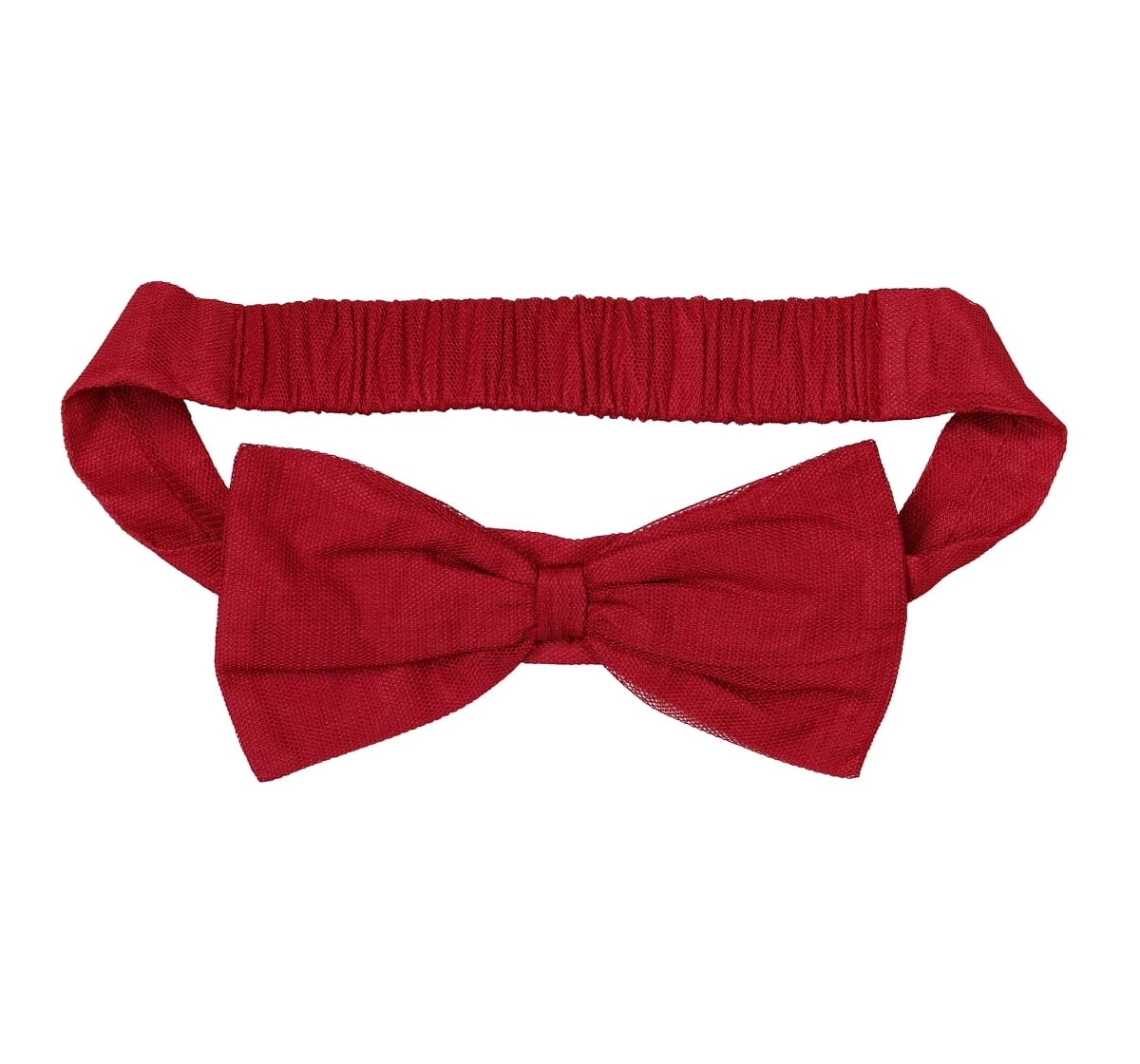 H by Hamleys Girls Sleeveless Partywear Dress 3D Flower Detail-Red