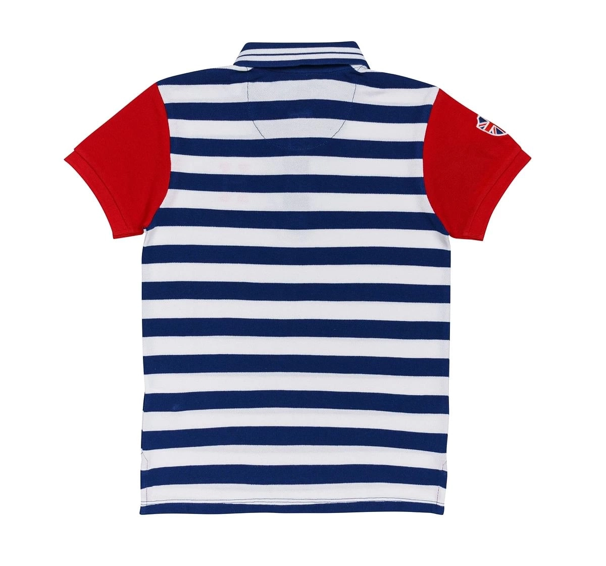 H by Hamleys Boys Short Sleeves Polo T-Shirt Striped-Multicolor