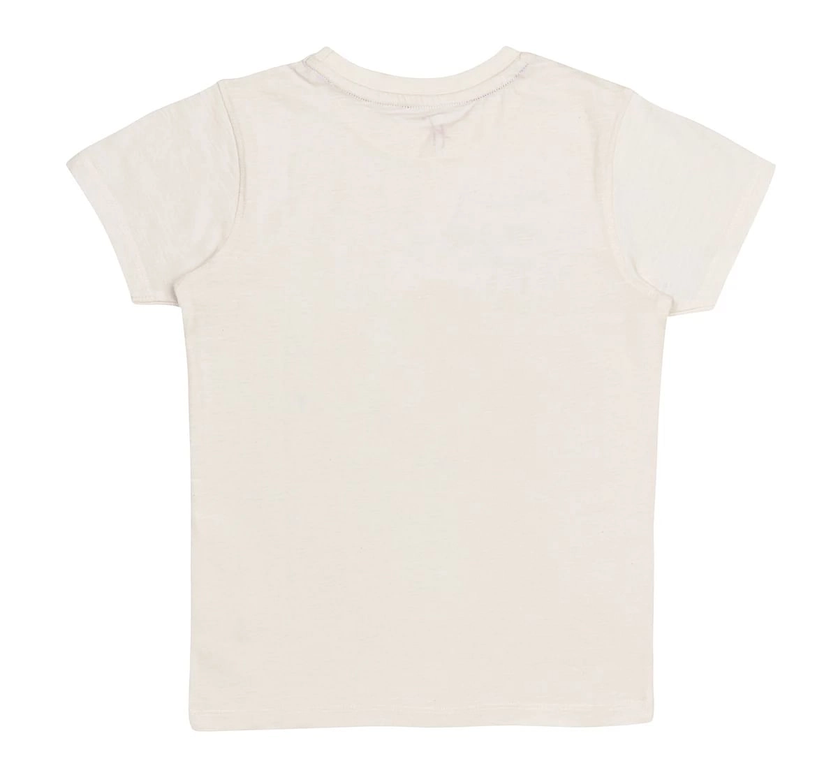 H by Hamleys Boys Short Sleeves T-Shirt All Over Animal Print-White