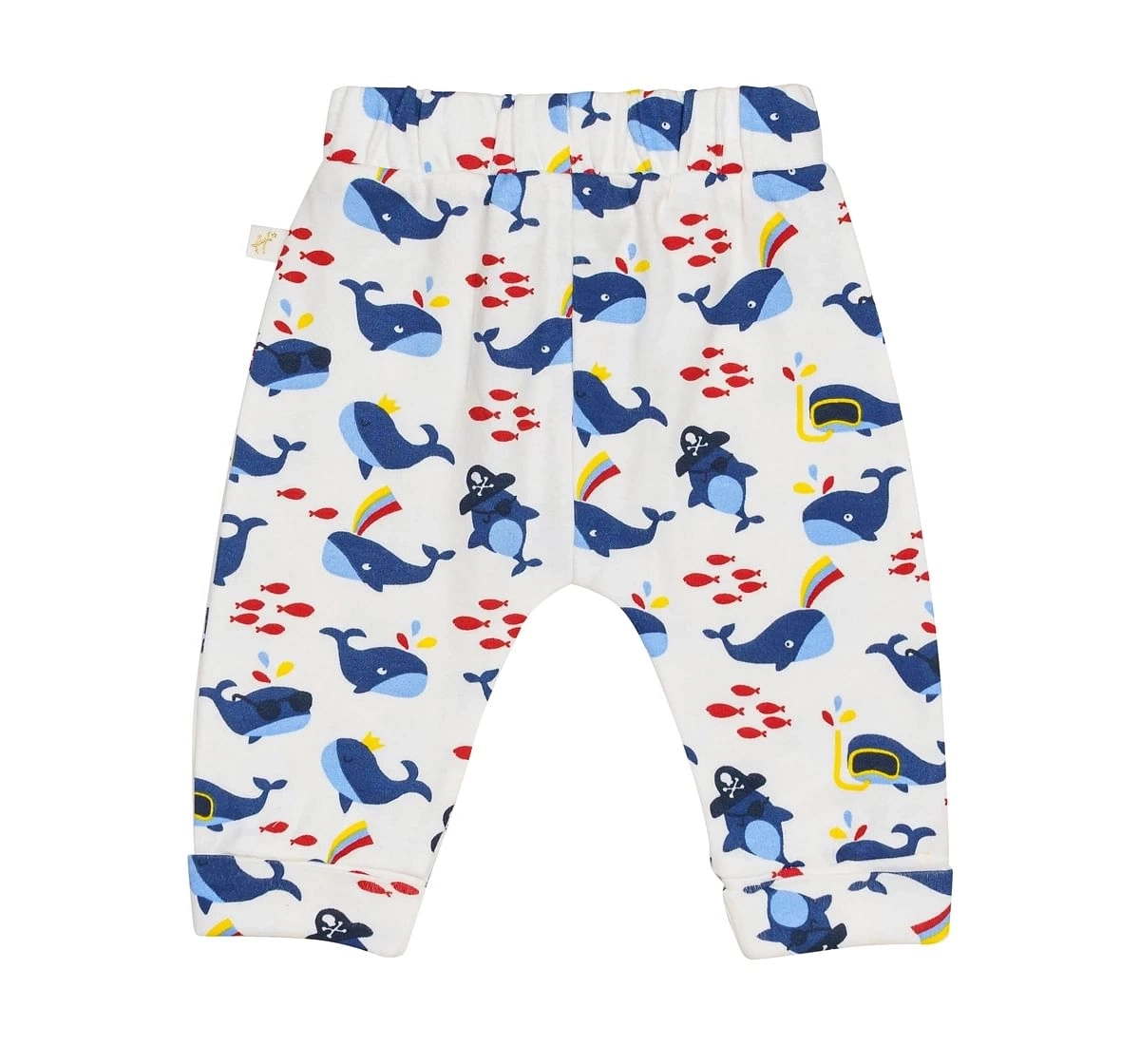 H by Hamleys Unisex Joggers Whale All Over Print-Multicolor