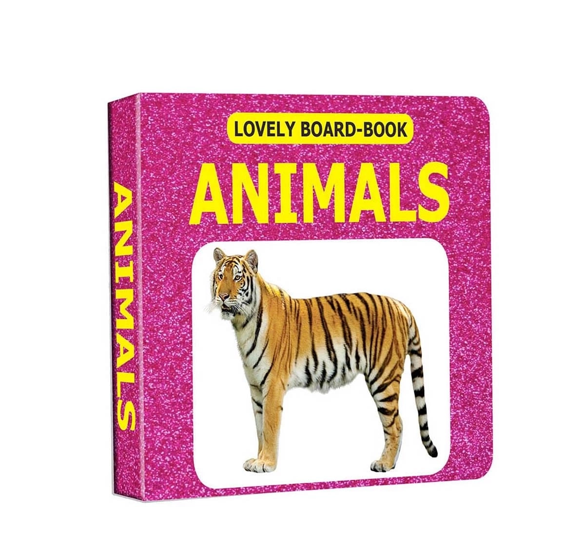 Dreamland Lovely Animals Early Learning Board Book for kids 0M+, Multicolour