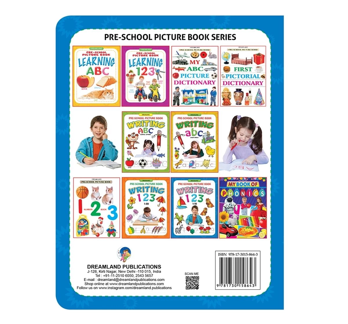Dreamland Paper Back Writing 1 To 10 Early Learning Book for kids 2Y+, Multicolour